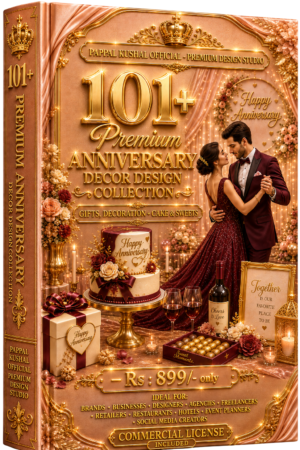 Premium Anniversary Decor Design Collection