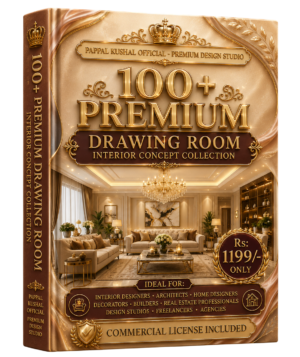 Premium Drawing Room Interior Concept Collection
