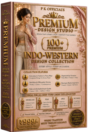 Premium Indo-Western Fashion Design Collection