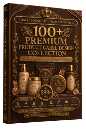 Premium Product Label Design Collection