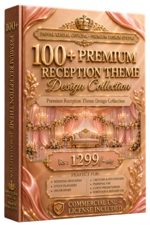 Premium Reception Theme Design Collection