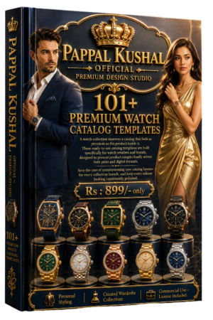 Premium Watch Catalog Templates