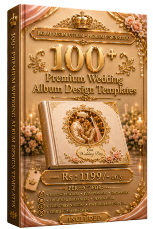 Premium Wedding Album Design Templates