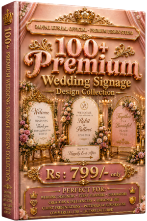 Premium Wedding Signage Design Collection