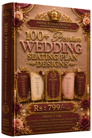 Premium Wedding Welcome Board Designs